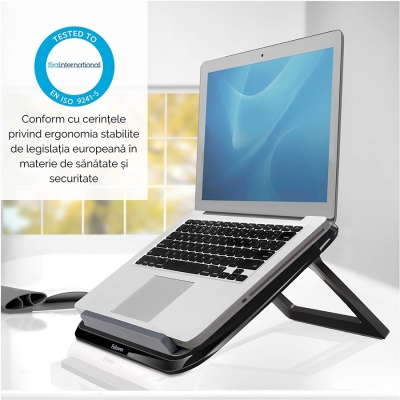 Suport negru pentru laptop I-Spire Fellowes