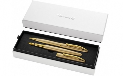 Set Jazz Noble, pix + stilou, Yellow Gold, Pelikan