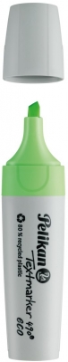 Textmarker 490 eco, set 4 culori neon, in cutie de carton, Pelikan