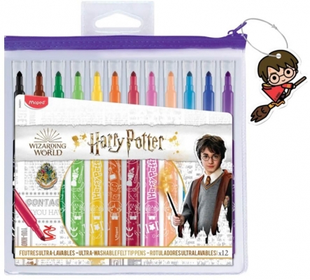 Carioci Harry Potter 12 culori/set Maped 