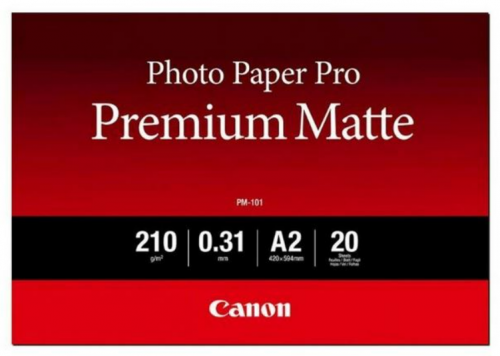 Hartie foto mata, Canon Premium, 460 x 620, A2, 210 g/m2, 20 coli/top