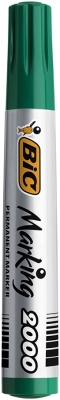 Marker permanent Marking 2000 ECOlutions, varf rotund, mediu, diferite culori, 4 buc/set BIC 