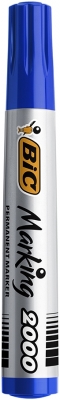 Marker permanent Marking 2000 ECOlutions, varf rotund, mediu, diferite culori, 4 buc/set BIC 