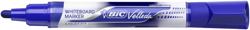 Marker Velleda Liquid Tank albastru Bic