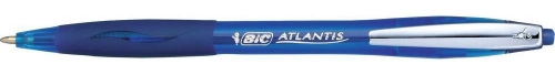 Pix albastru Atlantis Clic Metal Bic