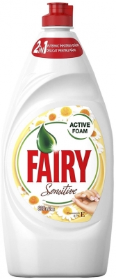 Detergent vase Sensitive Chamomile Vitamina E 800 ml Fairy