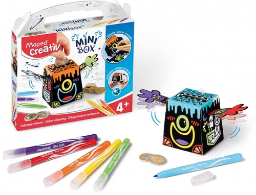 Set Creativ Mini box Velvet Maped