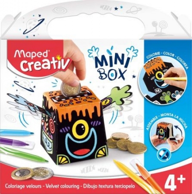 Set Creativ Mini box Velvet Maped