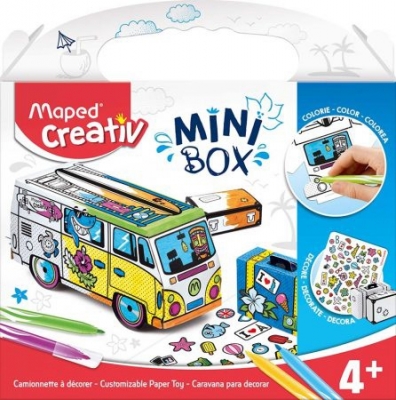 Set Creativ Mini box Jucarie carton Maped 