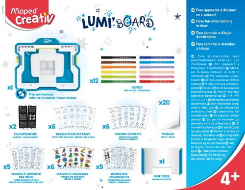 Set Creativ Lumi Board Maped