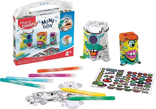 Set Creativ Mini Box Monsters Maped