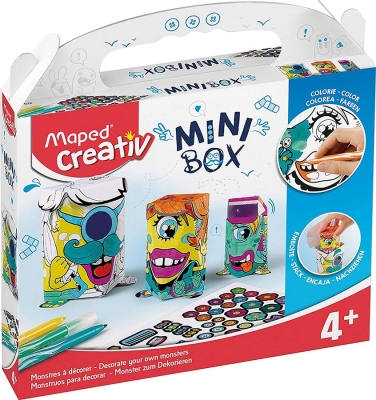 Set Creativ Mini Box Monsters Maped