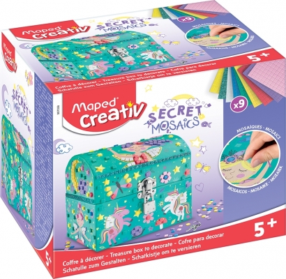 Set Creativ Secret Mosaics - Cutie bijuterii Maped