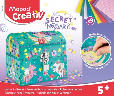 Set Creativ Secret Mosaics - Cutie bijuterii Maped