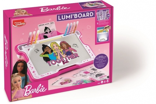 Set creativ Lumi Board barbie, Maped