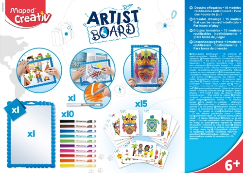 Set Creativ Artist Board Masti Maped 