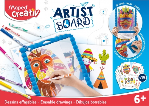 Set Creativ Artist Board Masti Maped 