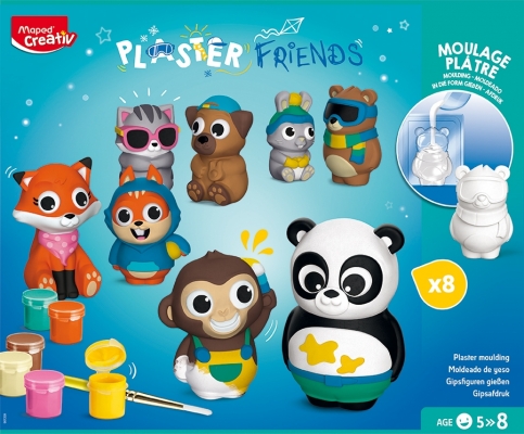 Set Creativ Plaster Friends Maxi Set Maped