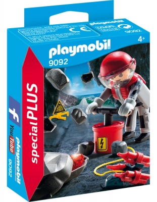 Figurina Miner Cu Echipament Playmobil