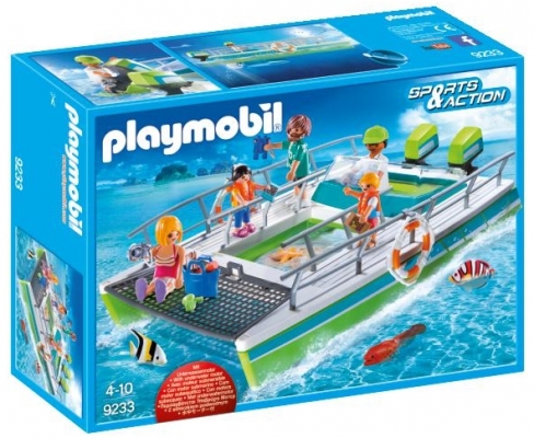 Petrecere Pe Yacht Cu Motor Subacvatic Playmobil