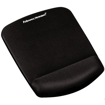 Mousepad cu suport pentru incheietura PlushTouch™ Fellowes negru