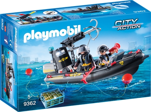 Barca Echipei Swat Playmobil