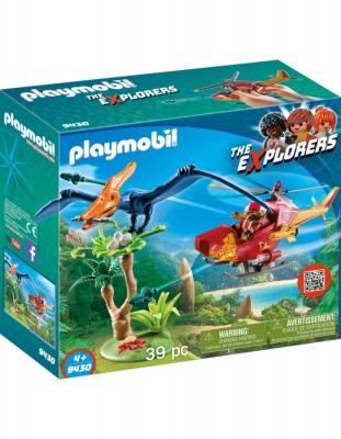 Cercetator - Elicopter Si Pterodactyl Playmobil