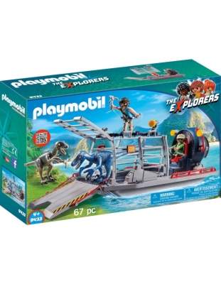 Cercetatori - Feribot Si Raptor Playmobil