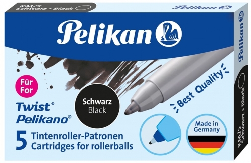 Rezerva roller, negre 5 buc/set, Pelikan