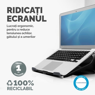 Suport laptop I-Spire Fellowes negru