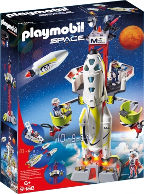 Racheta Spatiala Cu Lansator Playmobil