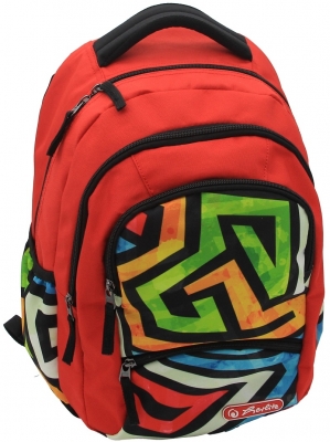 Rucsac Zipper pro Herlitz, motiv Graffity