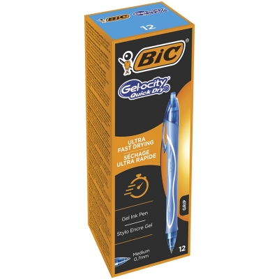 Roller cu gel Gel-ocity Quick Dry turcoaz Bic