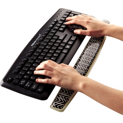 Suport incheietura mainii pentru tastatura Chevron Fellowes 