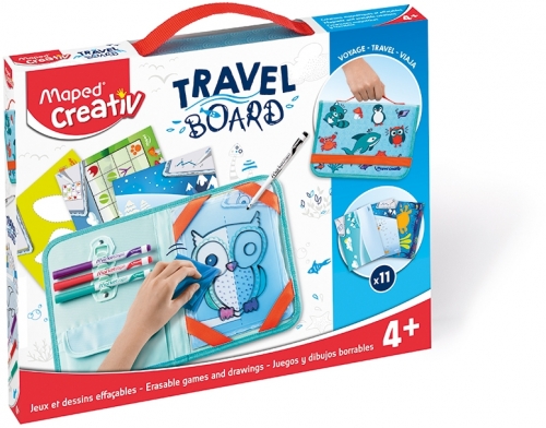 Set Creativ Travel Board Animale Maped 