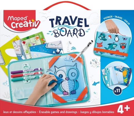 Set Creativ Travel Board Animale Maped 