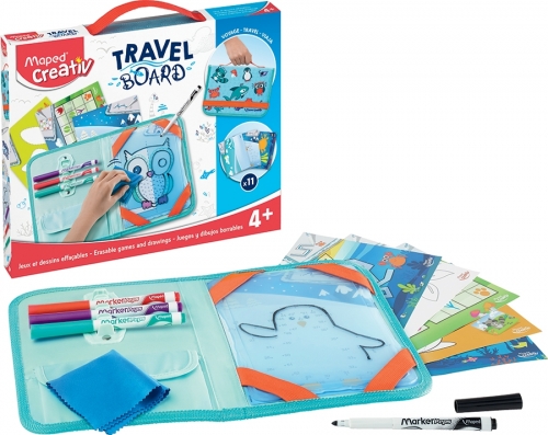 Set Creativ Travel Board Animale Maped 