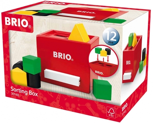 Cutie de sortat forme BRIO 