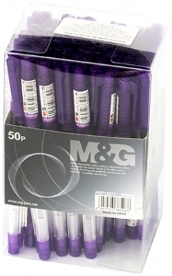 Pix stick economic cu gel, violet, 0.5mm, M&G 