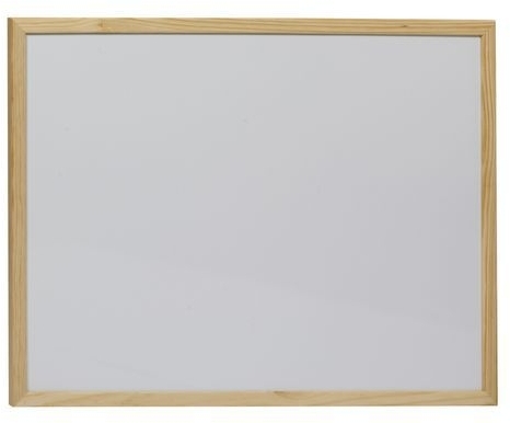 Tabla magnetica alba Acacia, 450 x 600 mm