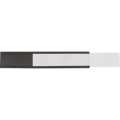 Suport etichete pentru rafturi, magnetic, 15 x 80 mm, 100 buc/set