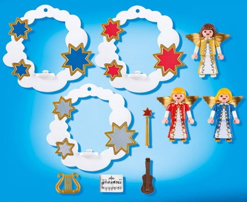 Ingerasi ornamentali de Craciun Playmobil