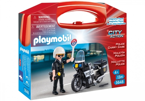 Set portabil politie Carry Case Playmobil