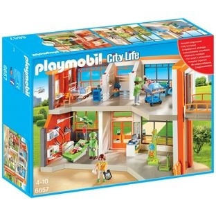 Spital de Copii echipat Kid Clinic Playmobil