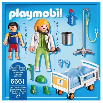 Doctor si copil Kid Clinic Playmobil