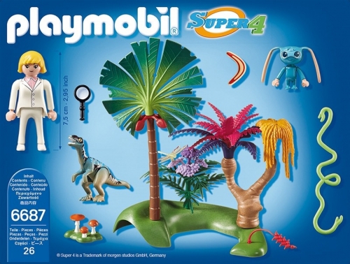 Super 4 - insula pierduta Playmobil