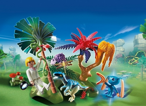 Super 4 - insula pierduta Playmobil