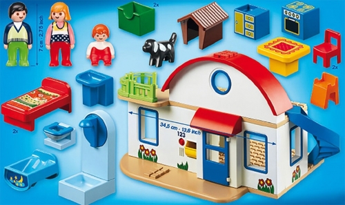 Casa din suburbie 1.2.3 Playmobil