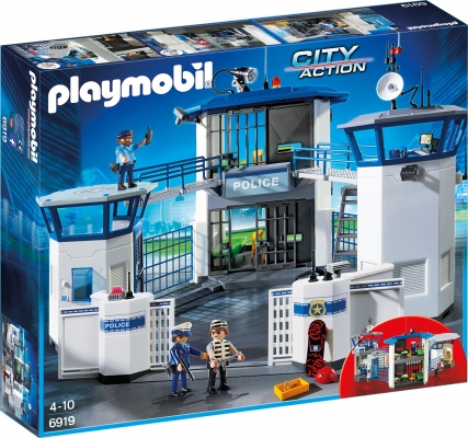 Sediu de Politie cu Inchisoare Police Playmobil