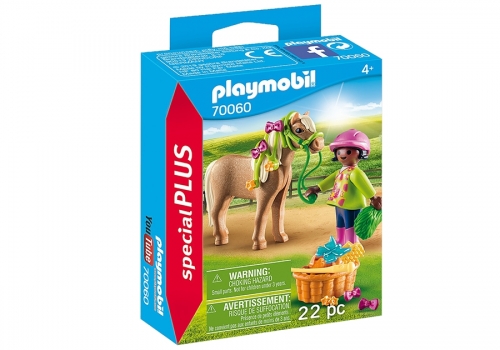 Figurina fetita cu ponei Playmobil